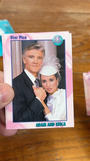 1991 All My Children Cards #soapopera #collectibles #abc