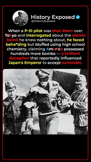 How a P-51 Pilot Outsmarted Imperial Japan By Lying About Atomic Bombs 🤯