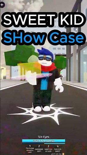 Sweet Kid is actually BROKEN 🍭 #roblox #jjs