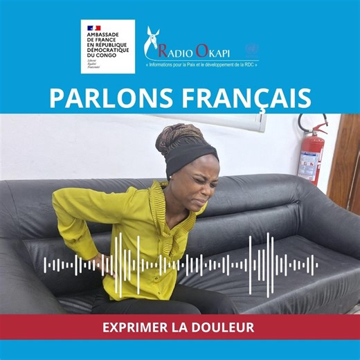 🛑Parlons Français Pour exprimer sa douleur 🤕 et présenter ses condoléances en français de manière juste et sans excès, retrouvez dans cet épisode quelques formulations types adaptées aux apprenants du français. 🎧Écouter l’intégralité de l’émission en un clic🔗 : https://www.radiookapi.net/2025/10/07/emissions/parlons-francais/exprimer-la-douleur | Radio Okapi