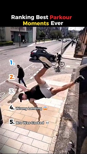 Ranking the Best Parkour Moments Ever 🤯🔥 #shorts