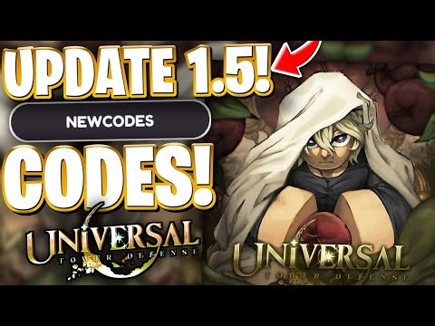 ⭐1.5⭐ UNIVERSAL TOWER DEFENSE CODES! NEWLY RAGNAROK UPDATE 1.5 CODES FOR UNIVERSAL TD ON ROBLOX