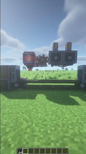 Here's how YOU can make a CREATE MOD TRAIN FARM!... #shorts #minecraft #createmod #minecraftlive