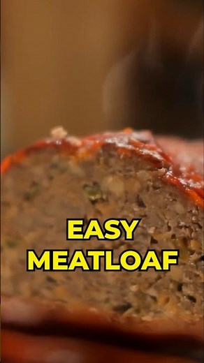 The Easiest Juicy Meatloaf! 🍖 #meatloaf #dinnerideas #easyplatetv