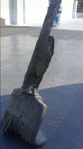 how to do use K2 brush guard #shots #construction #waterproofing #K2 #cleaning