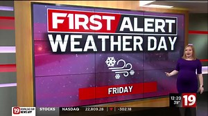19 First Alert Weather Day Friday: Lake-effect snow, high winds, frigid temperatures likely