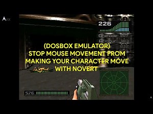How to use Novert (Stop movement of character through mouse in Dos Box)