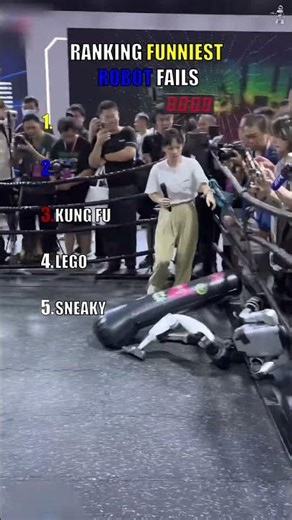 Ranking Funniest Robot Fails #shorts #robots #funny
