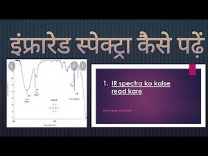 How to read IR spectra in simple way | ftir spectroscopy | IR spectra kaise padhe | ir spectroscopy