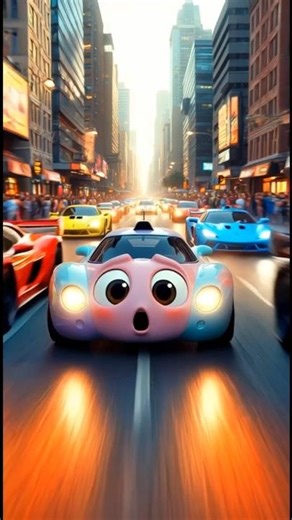 Beginner Car Learns Driving & Wins Race 🏆 | Talking Cars Story