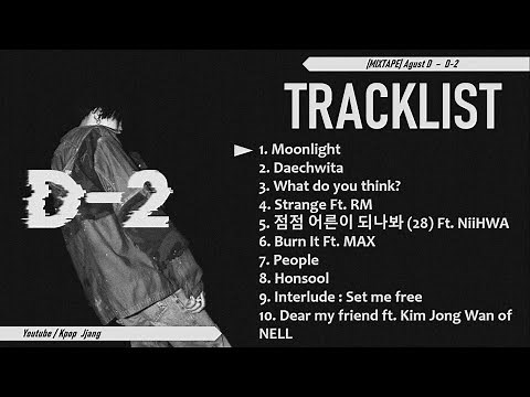 [FULL MIXTAPE] Agust D - D-2