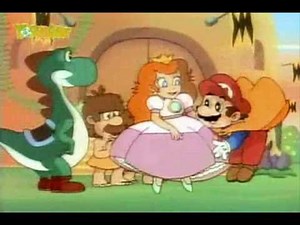 Peach and Mario sing