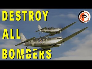 DCS WORLD | Destroy All Bombers - Warbird Tactics.