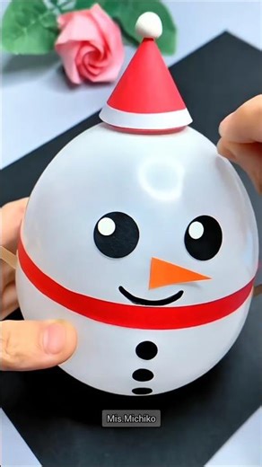 Diy paper Look Doll ☃️ craft #diy #papercraft #origami #ytshorts #trend #shorts #heenacraft_and_art