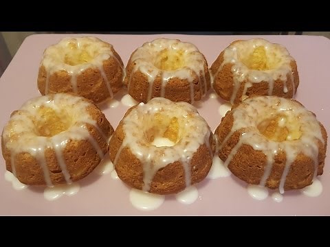 How to make Mini lemon bundt cakes