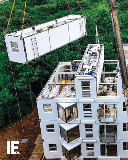 262K views · 2.8K reactions | Chinese firm Broad Group built a ten-story building in just over 28 hours. The rapid building technology depends on fully-fitted modules. Could the technology solve the Gen Z housing crisis in cities? | Interesting Engineering | Facebook