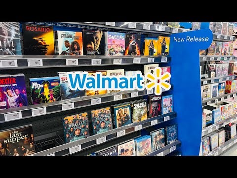 Walmart Movies DVD hunting Physical media