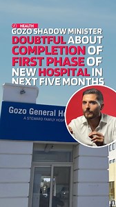 Gozo Shadow Minister Alex Borg blasted the government for “contradictions” between the 2025 Budget and promises made by Health Minister Jo-Etienne Abela with regards the new Gozo General Hospital. Borg explained that the decrease in capital expenditure on the Gozo General Hospital as outlined in the recently unveiled budget suggests that finishing the first phase of the new hospital within the first three months of 2025 - as Abela stated - may be unfeasible. In addition to this, he pointed out t