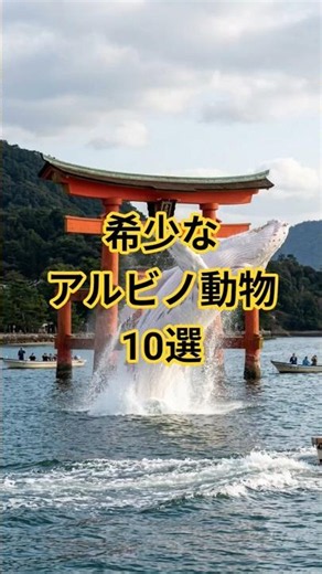 希少なアルビノ動物10選！