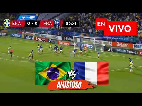 🟢 BRASIL VS FRANCIA NARRACIÓN EN VIVO / PARTIDO SIMULADO PES 2026 - MUNDIAL AMISTOSO