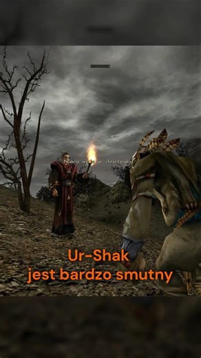 Ur Shak is very sad #gothic #gothic2 #gothic2nockruka #shorts #gaming