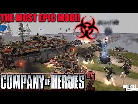 THE MOST EPIC MOD!! (Zombies 1.11.4) - Company of Heroes 2