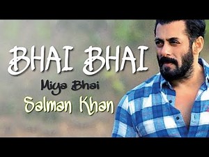 Hindu Muslim Bhai Bhai (Lyrics) - Salman Khan | Ruhaan Arshad