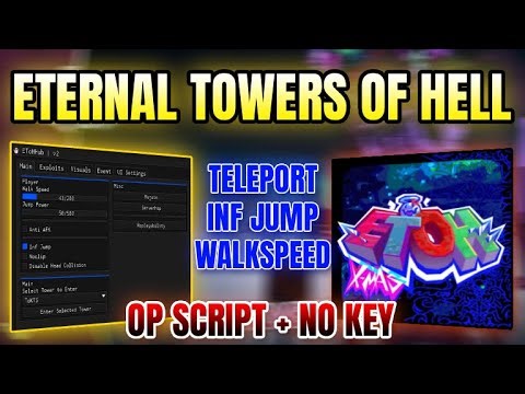 *NEW* Eternal Towers of Hell Script (INF JUMP, WALK SPEED, TELEPORT & MORE) 2025