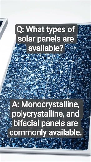 Types of Solar Panel