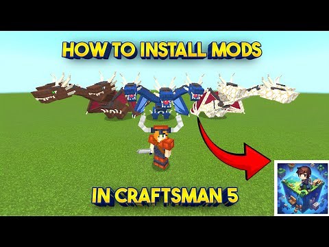 How to Install Mods in Craftsman 5 After New Update? 🤫 | How to add Mods in Craftsman 5 ✅