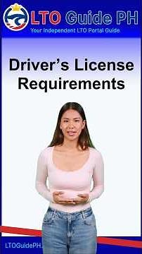 Driver’s License Requirements (Philippines)