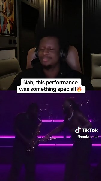 Burna Boy live sax performance — best concert moment