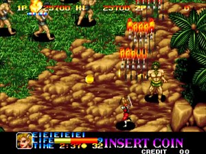 【街机游戏回顾】忍者指令 通关视频 Ninja Commando - Playthrough (Arcade)