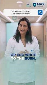 Burn First Aid: Follow These Essential Steps