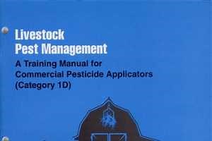 Livestock Pest Management: Training Manual for Commercial Applicators-Category 1D