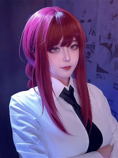 Makima Cosplay by a Beautiful Girl