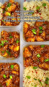 Protein-Packed Orange Chicken Meal Prep Recipe