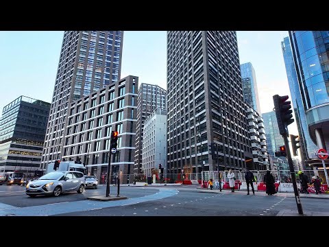 [4K] Aldgate | Wapping | London City Walking Tour