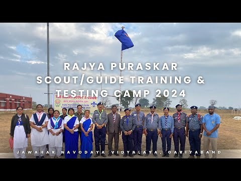 RAJYA PURASKAR SCOUT/GUIDE TRAINING & TESTING CAMP