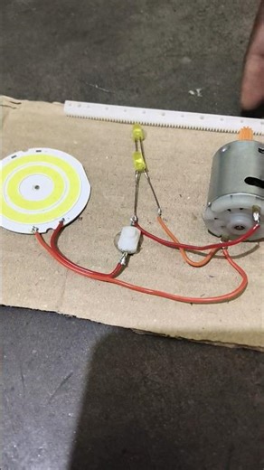 dc motor experiments with rack #experiment #dcmotor #tech #shorts