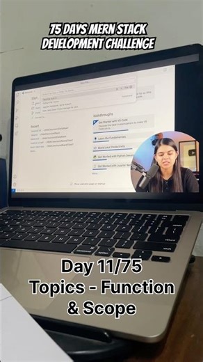 Day 11/75🎉 Functions | MERN Stack Challenge #shorts