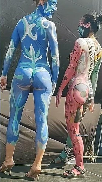 NYC Bodypainting Last Day Day