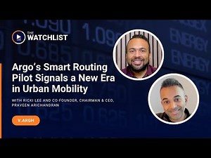Argo's Smart Routing Pilot Signals a New Era in Urban Mobility