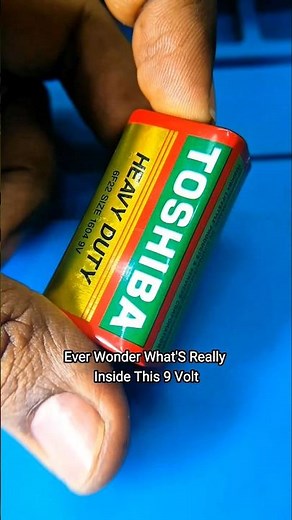 Ever Wonder What’s Inside a 9V Battery?