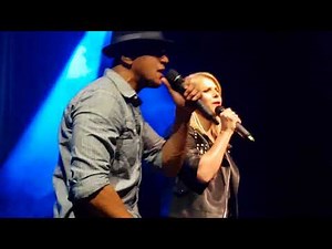 CC Catch with two dancers - indigo at The O2, London, UK (Nov. 10. 2017)