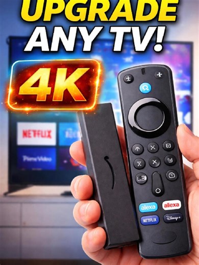 Transform Your TV into a 4K Smart TV with Fire TV
