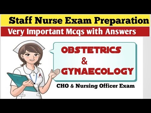 Midwifery Nursing Mcq | Gynaecology Nursing Mcq | Staff Nurse Exam Preparation | RRB Exam