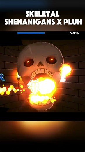 Skeletal Shenanigans x Pluh 🔥 #gd #geometrydash #gdupdate #gaming #showcase