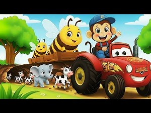 Monkey Funny | Pipi’s Brilliant IDEA Changed the Whole Farm! | Monkey Cartoon