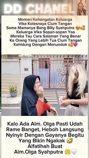 kehangatan keluarga Vika kolesnaya Naya mamanya Billy Syahputra 😍🥰 #vikakolesnaya #billysyahputra
